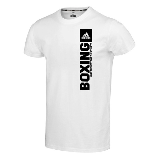 adidas T-Shirt Boxing Community Vertical, Weiß