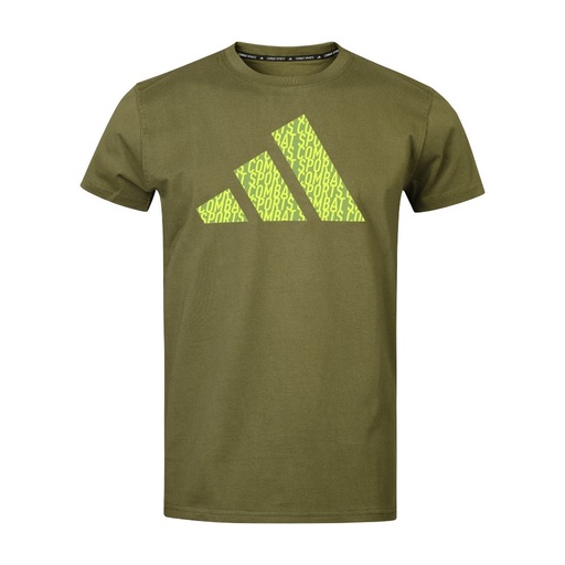 adidas T-Shirt Combat Sport Perfo Scrip Graphic, Grün