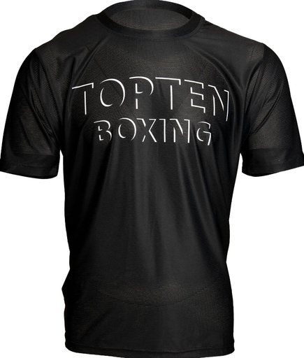 Top Ten T-Shirt Boxing Shadow, Schwarz