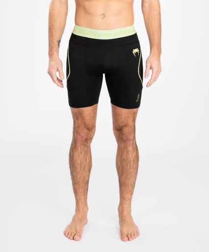 Venum Compression Shorts Fusion 2.0, Black-Yellow