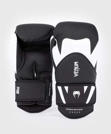 Venum Boxhandschuhe Challenger 4.0, Schwarz-Weiß