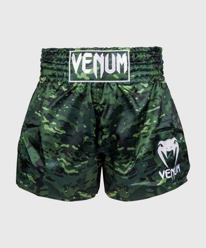 Venum Muay Thai Shorts Classic, Grün-Camo