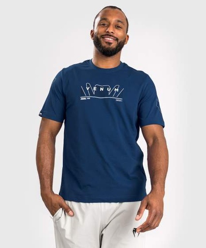 Venum T-Shirt Snake Print, Navy Blue