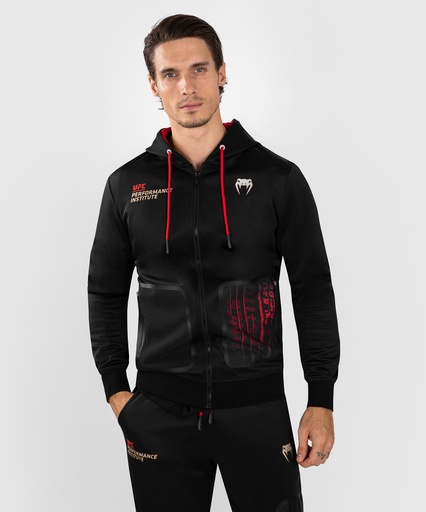 Venum Zip Hoodie UFC Performance Institute 2.0, Schwarz