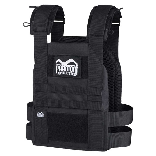 [PHVEST00583-20-S] Phantom Weighted Vest 9kg, Black