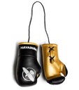 Hayabusa Mini Boxing Gloves, Black-Gold