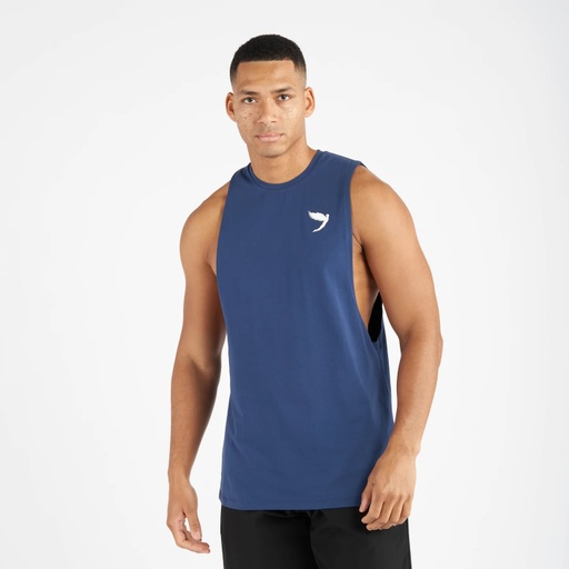 Fly Tank Top Small Logo, Blau