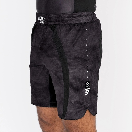 Wicked One Fight Shorts Eager Contest, Black