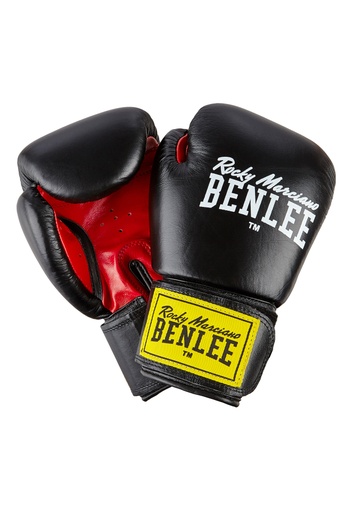 BenLee Boxing Gloves Fighter, Black-Red