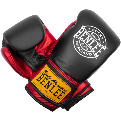 BenLee Boxing Gloves Metalshire, Black-Red