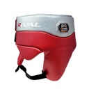 Rival Groin Guard RNFL100, Red-Silver