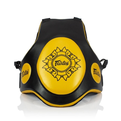 [TV2-S-GO] Fairtex Body Protector TV2, Black-Gold