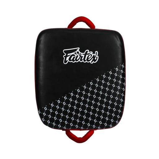 [LKP1-S-R] Fairtex Schlagpolster Low Kick LKP1, Schwarz-Rot