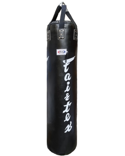 [HB150-UNGEF-S] Fairtex Heavy Bag Banana HB150 150x35cm Unfilled, Black