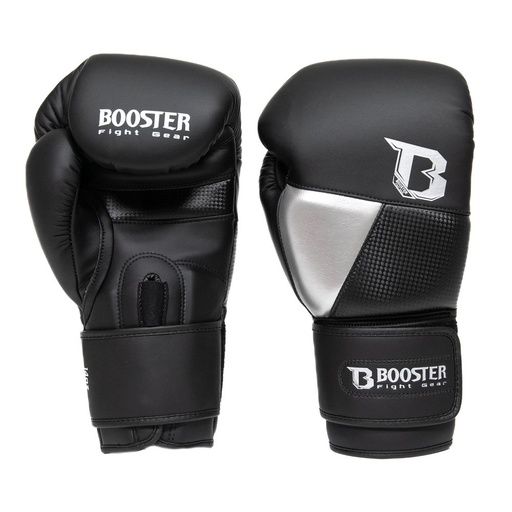 Booster Boxhandschuhe XXX, Schwarz-Silber