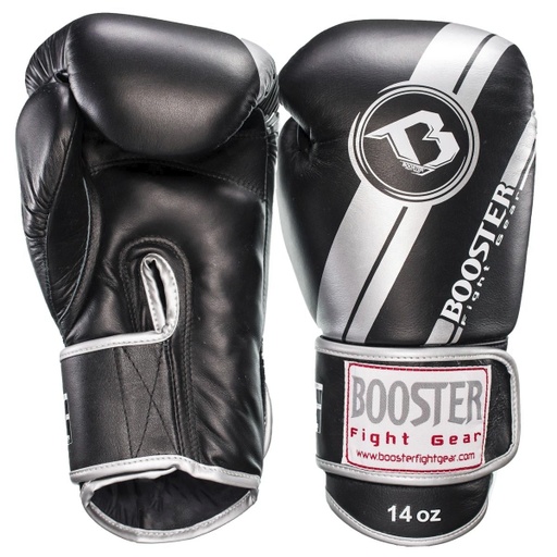 Booster Boxing Gloves V3, Black-Silver