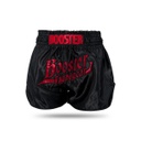 Booster Muay Thai Shorts Thunder, Schwarz-Rot