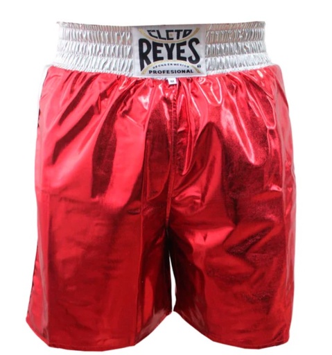 Cleto Reyes Boxing Shorts Metallic, Red-White