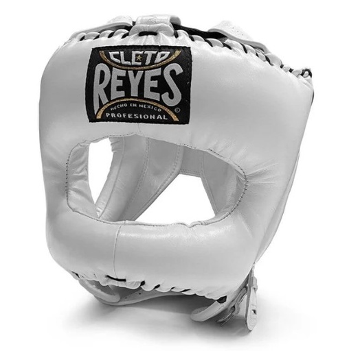 [E388-B-W] Cleto Reyes Head Gear Pointed Face Bar, White