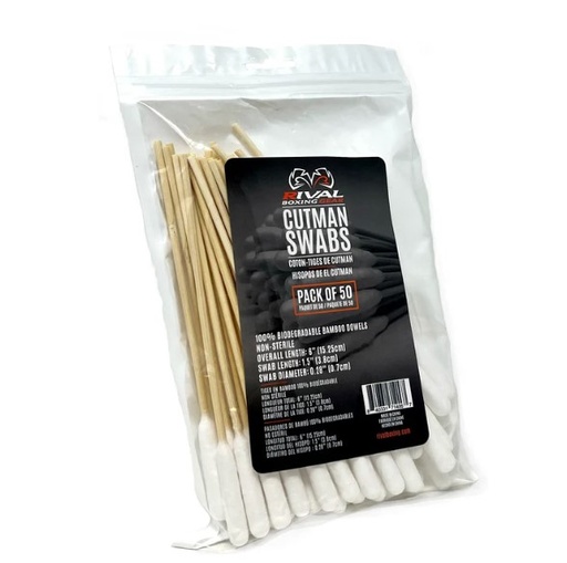 [RCM-W-W] Rival Cutman Cotton Buds 50 Pack, White