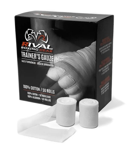 [RG-W] Rival Gauze 50 Roll Pack, White