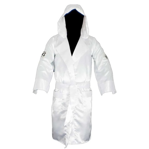 Cleto Reyes Boxing Robe with Hood mit Kapuze, White