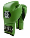 Cleto Reyes Boxing Gloves Traditional Training with Laces, Green