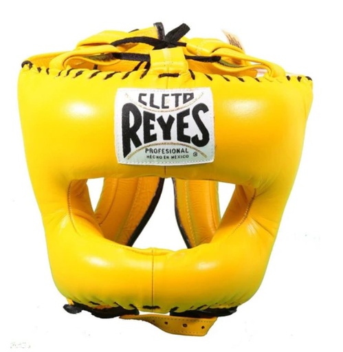 [CE338-GE] Cleto Reyes Head Guard Pointed Face Bar, Yellow