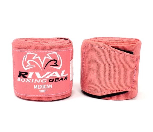 [RHWM-Pink-180-P-3-5] Rival Boxbandagen Mexican 3,5m, Pink