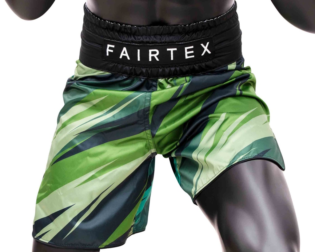 Fairtex Boxing Shorts BT2007 Two Tone, Green