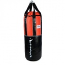 Fairtex Boxsack HB3 XL 105x40cm 40kg, Schwarz-Rot