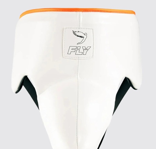 Fly Groin Guard Wraith X, White-Orange