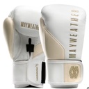 Hayabusa Boxing Gloves Mayweather Champ, White-Gold