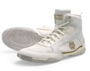 Hayabusa Boxing Shoes Mayweather Champ, White-Gold