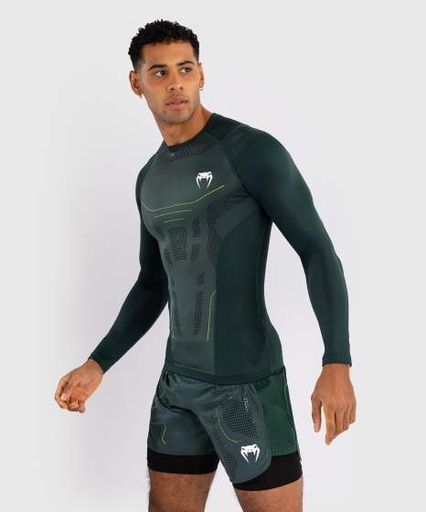 Venum Rash Guard Technical 3.0, Forest-Green