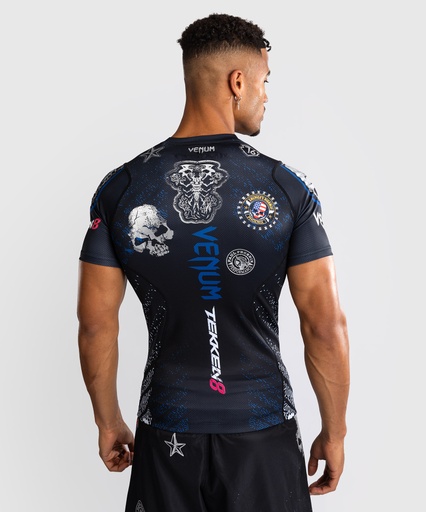 Venum Rash Guard X Tekken 8 Paul Phoenix, Black