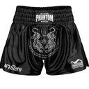 Phantom Muay Thai Shorts Sak Yant, Black-White