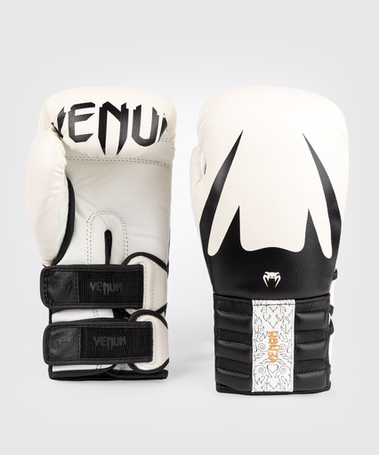 Venum Boxing Gloves Reverso, White-Black