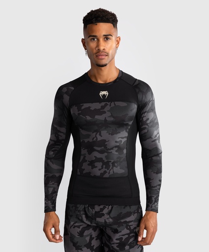 Venum Rash Guard G-Fit Air, Schwarz-Camo