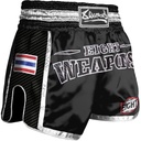 8Weapons Muay Thai Shorts Carbon