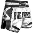 8Weapons Muay Thai Shorts Carbon Snow Night