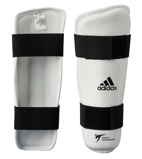 adidas Shin Guards Taekwondo WT, White