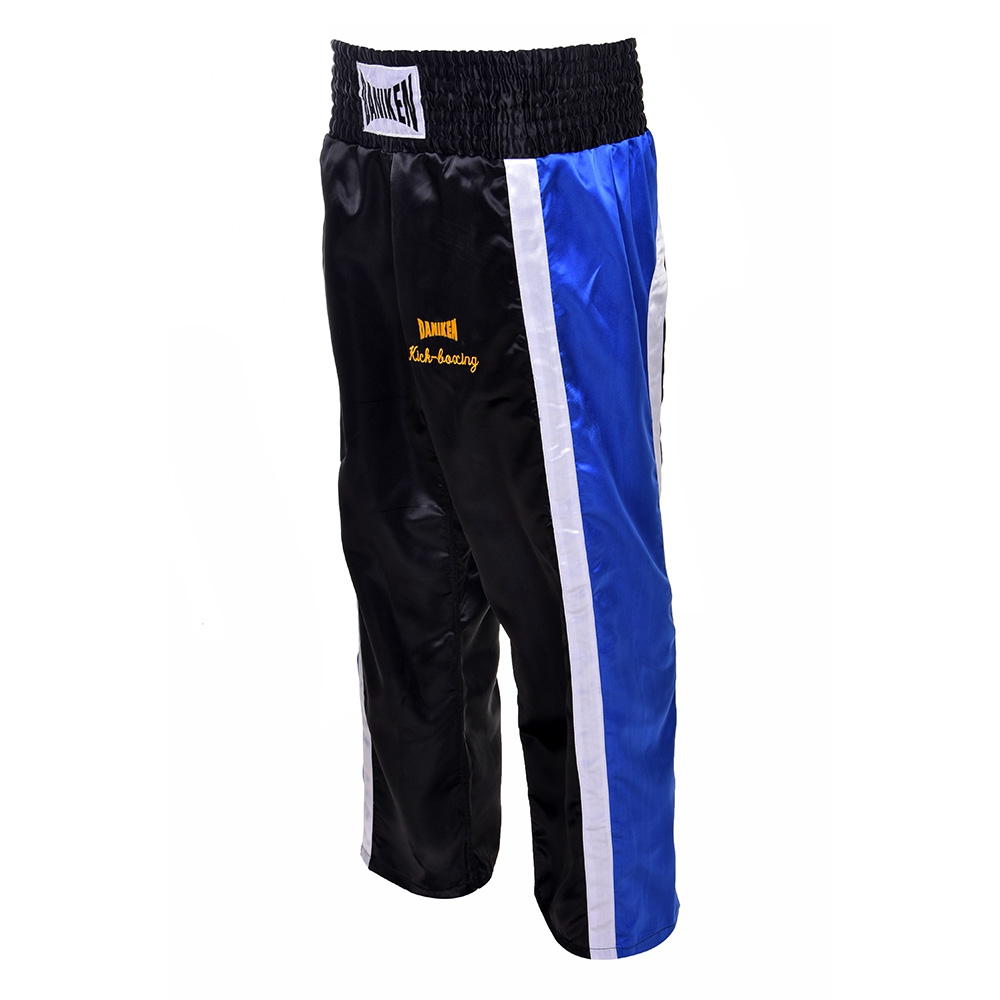 Daniken Kickboxing Pants Champion Mesh, Black-Blue